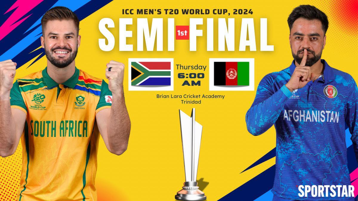 SA vs AFG Live Score, T20 World Cup 2024 semifinal: Toss at 5:30 AM IST; Afghanistan, South Africa eye first T20 WC final